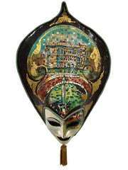 Hand Painted Palazzo Mask
